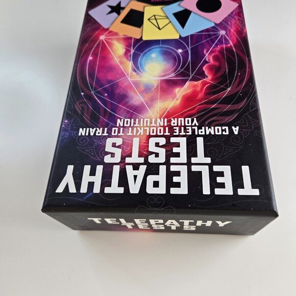 Telepathy Test A Complete Toolkit To Train Your Intuition Deck Cards & Book - Picture 7 of 8